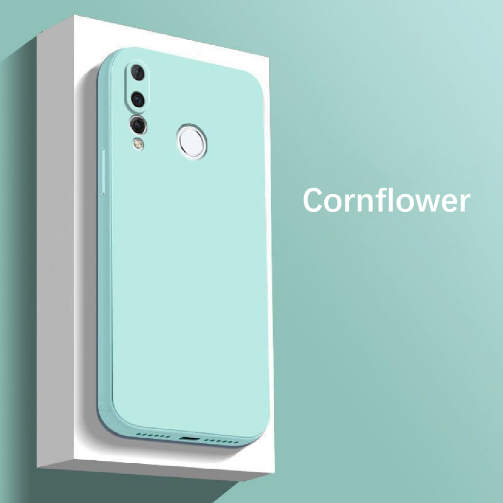 For Huawei P20 Pro Cover Drop and wear resistant Silicone Full Case Classic Simple Solid Color Phone Case Cover