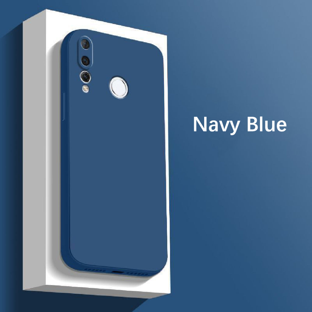 For Huawei P20 Pro Cover Drop and wear resistant Silicone Full Case Classic Simple Solid Color Phone Case Cover