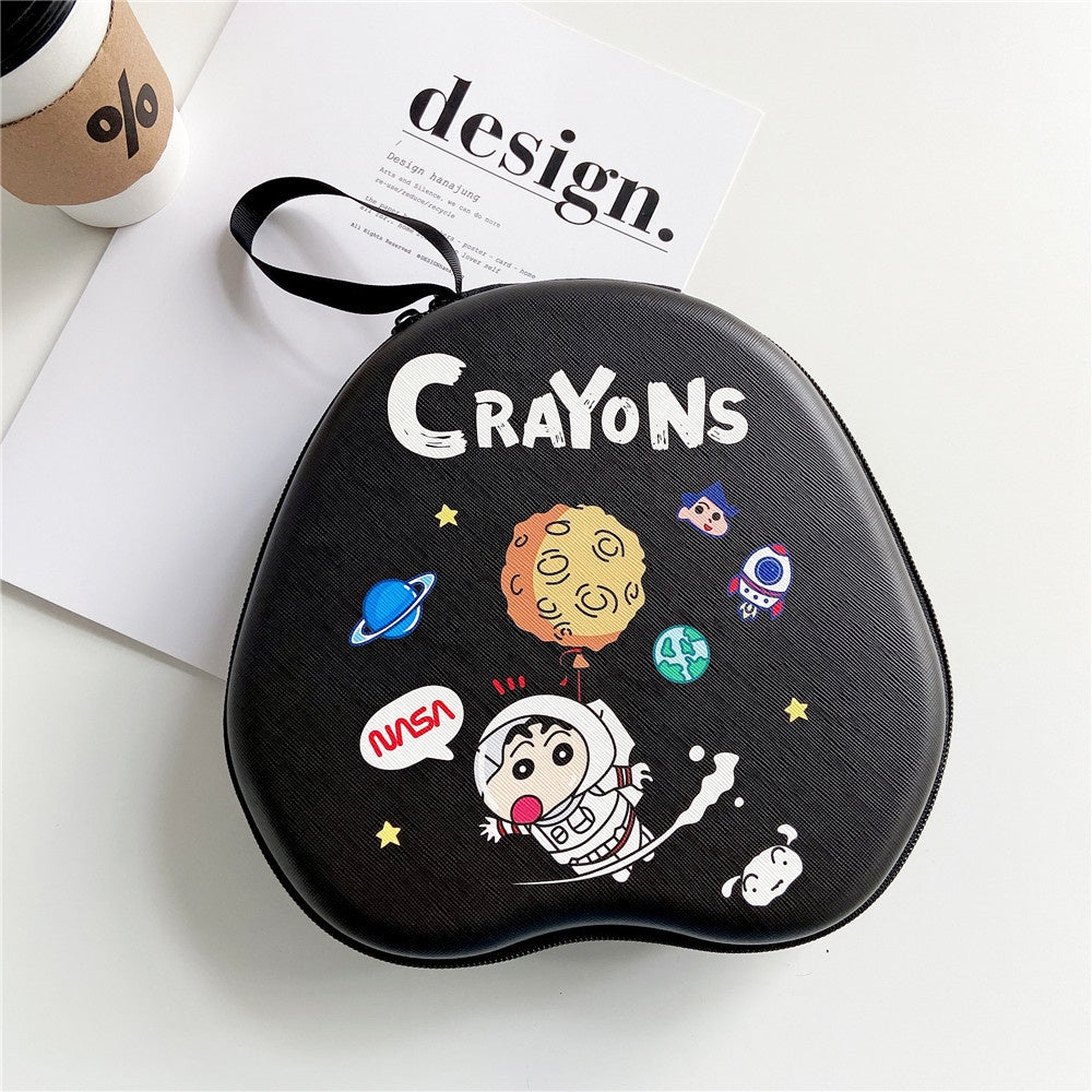For Acer OHR205 Headphone Case Cartoon Creative Patterns Headset Earpads Storage Bag Casing Box