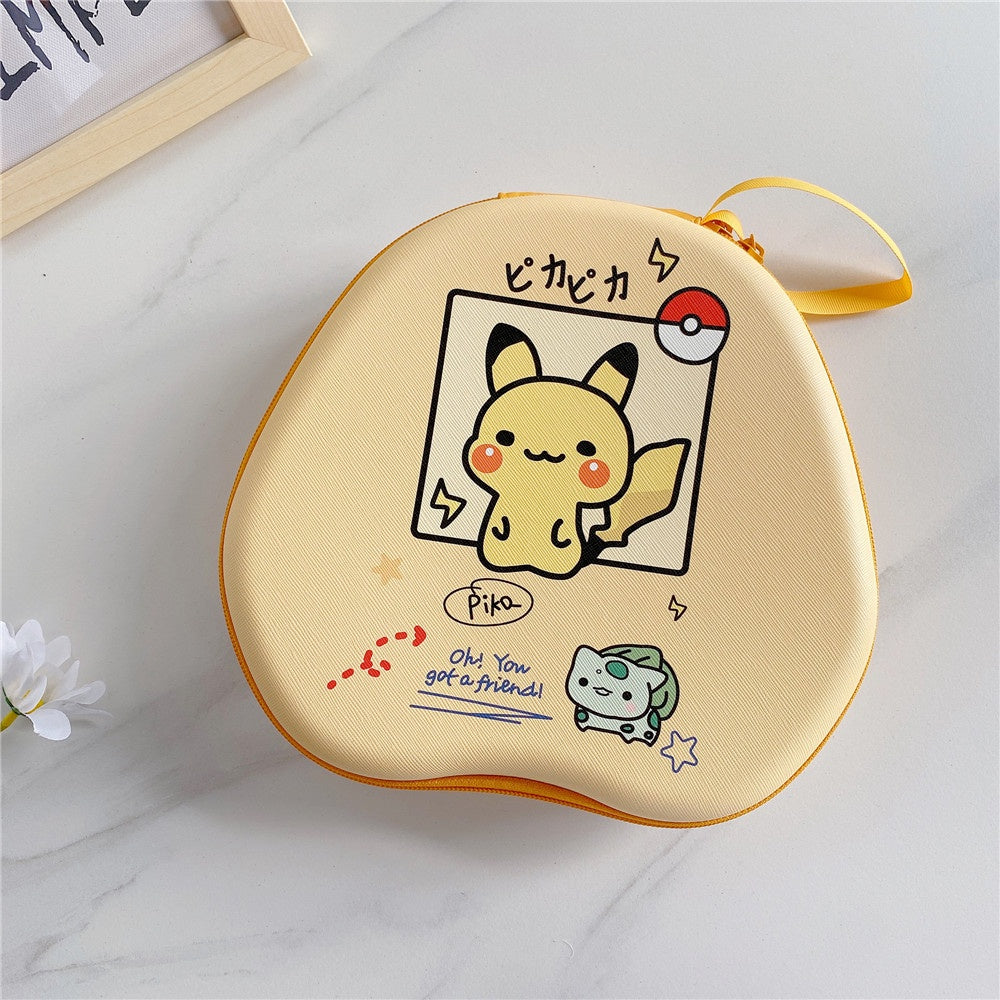 For Anker Soundcore Space Q45 Headphone Case Cartoon Creative Patterns Headset Earpads Storage Bag Casing Box