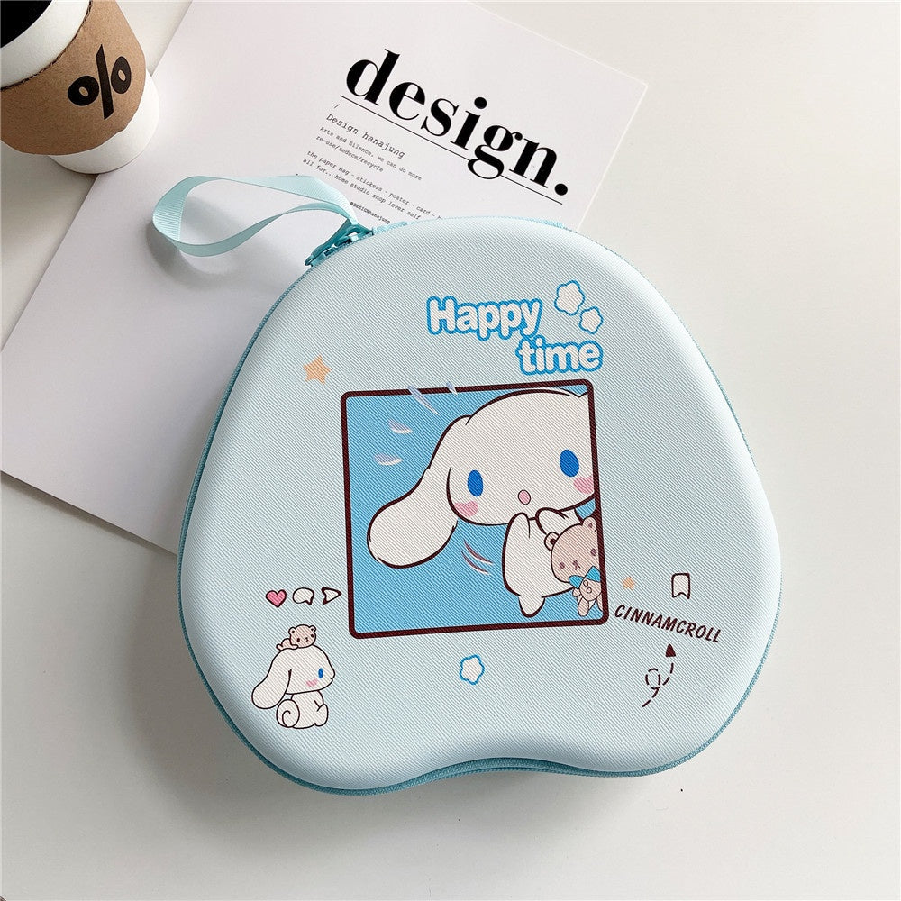 For Anker Soundcore Space Q45 Headphone Case Cartoon Creative Patterns Headset Earpads Storage Bag Casing Box