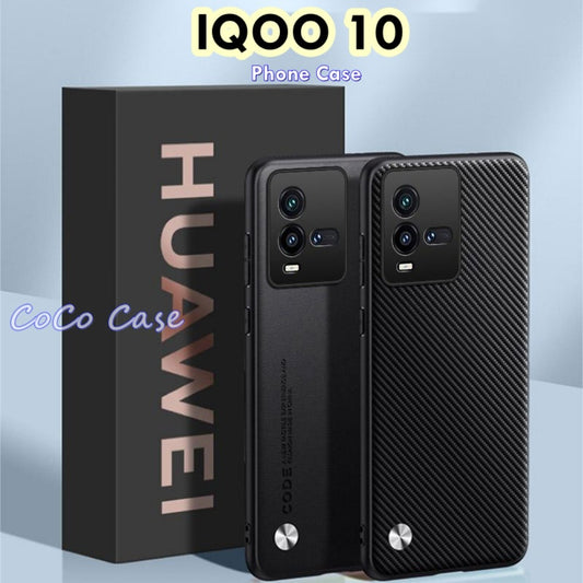 For IQOO 10 Cover Silicone Professional Full Case Classic Simple Solid Color Phone Case Cover sweatproof