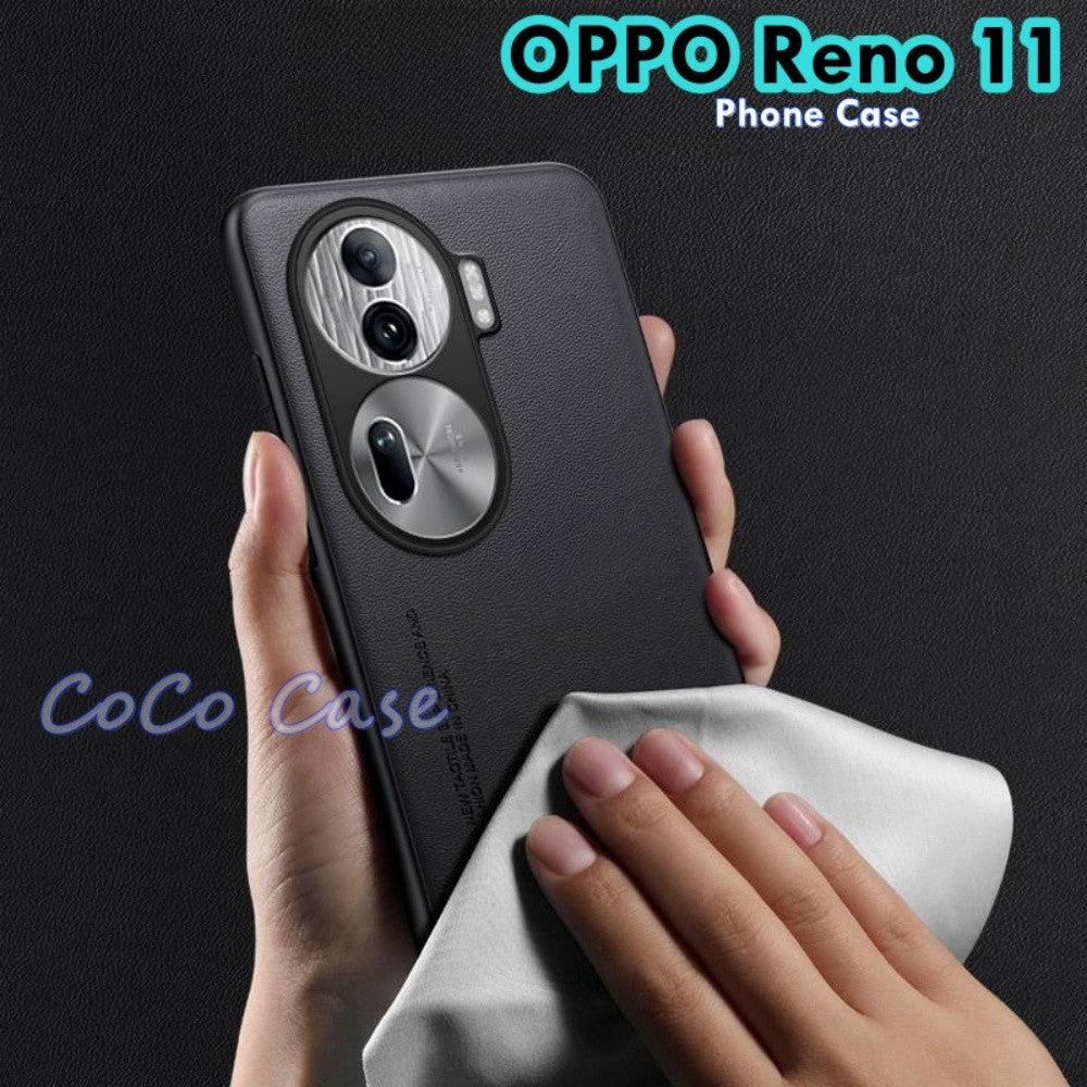 For OPPO Reno 11 Cover Silicone Professional Full Case Classic Simple Solid Color Phone Case Cover sweatproof