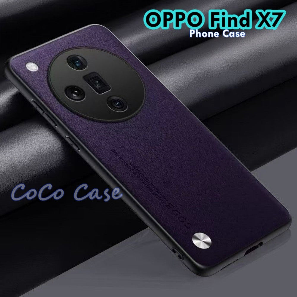 For OPPO Find X7 Cover Silicone Professional Full Case Classic Simple Solid Color Phone Case Cover sweatproof