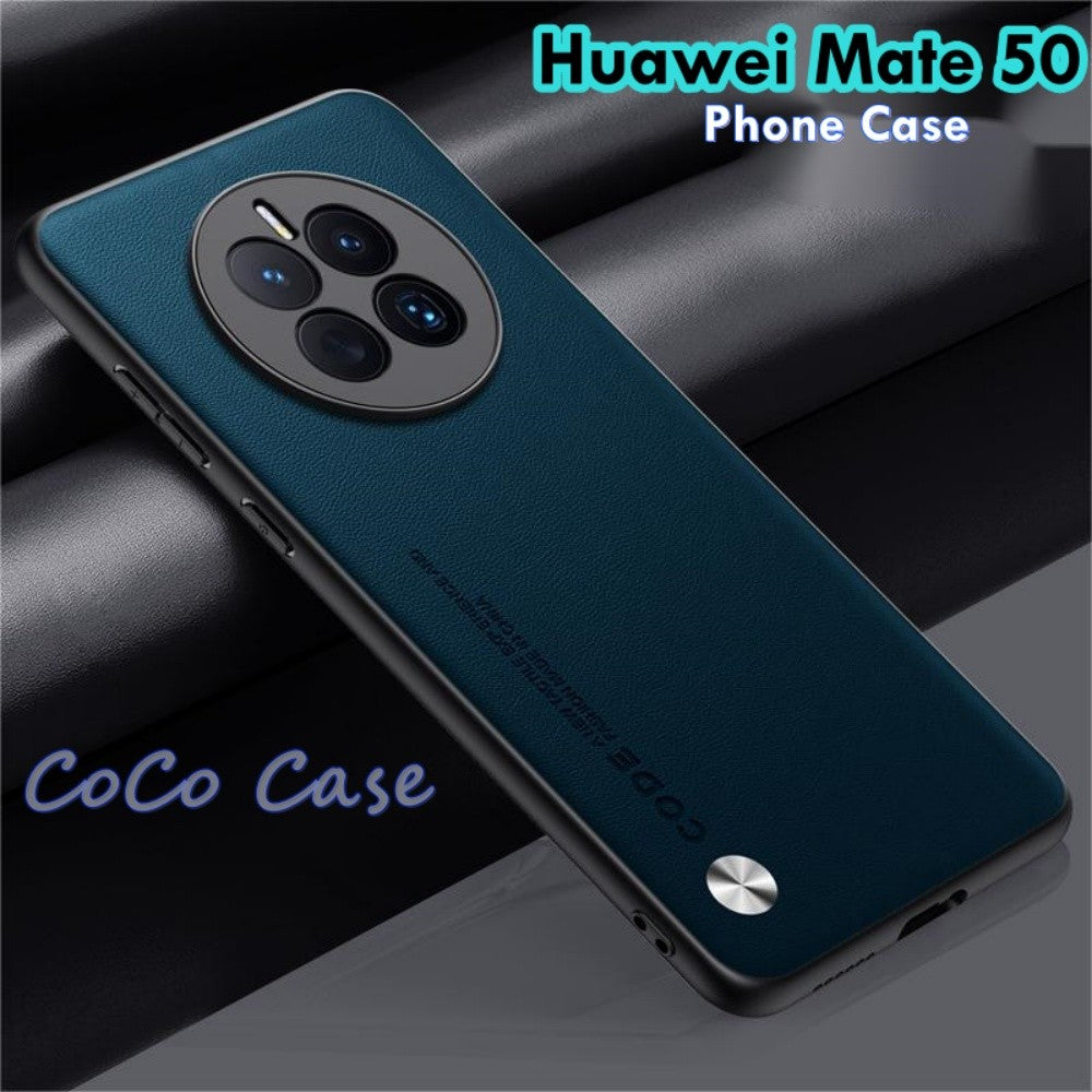 For Huawei Mate 50 Cover Silicone Professional Full Case Classic Simple Solid Color Phone Case Cover sweatproof