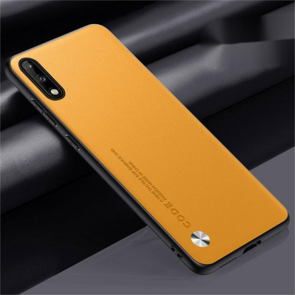 For Huawei Enjoy 10 Cover Silicone Professional Full Case Classic Simple Solid Color Phone Case Cover sweatproof