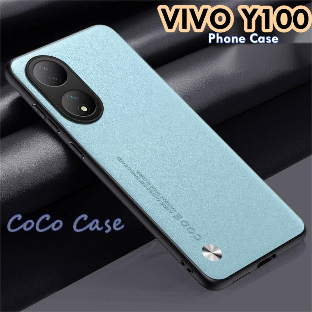 For VIVO Y100 Cover Silicone Professional Full Case Classic Simple Solid Color Phone Case Cover sweatproof