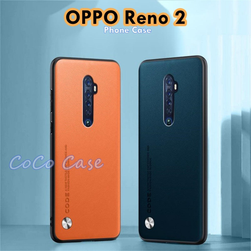 For OPPO Reno 2 Cover Silicone Professional Full Case Classic Simple Solid Color Phone Case Cover sweatproof