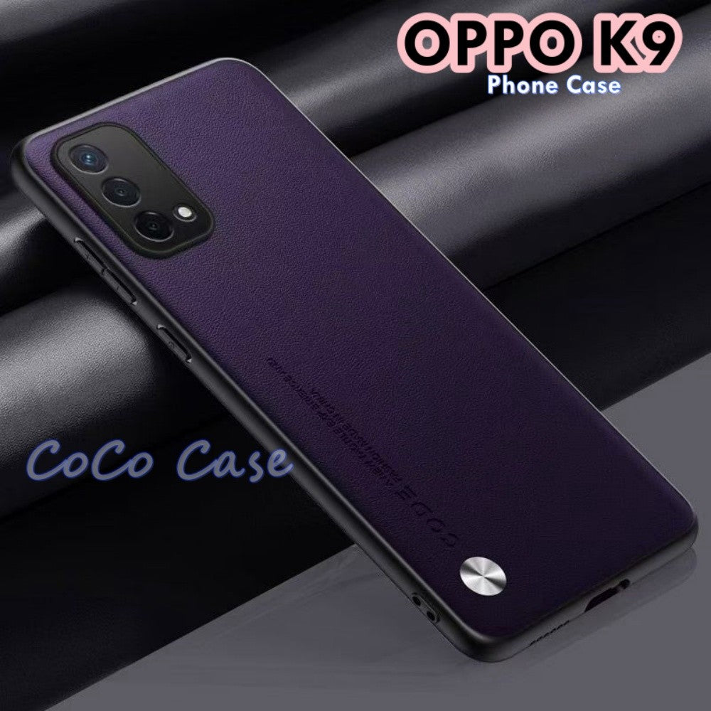 For OPPO K9 Cover Silicone Professional Full Case Classic Simple Solid Color Phone Case Cover sweatproof