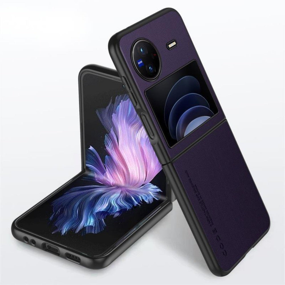For VIVO X Flip Cover Silicone Professional Full Case Classic Simple Solid Color Phone Case Cover sweatproof
