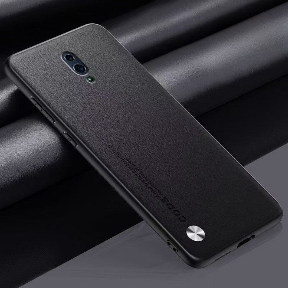 For OPPO Reno Cover Silicone Professional Full Case Classic Simple Solid Color Phone Case Cover sweatproof