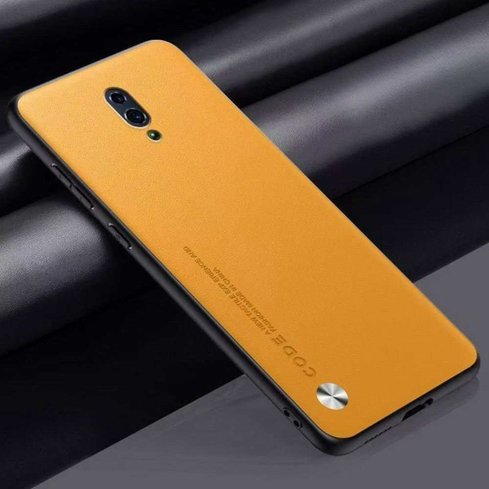 For OPPO Reno Cover Silicone Professional Full Case Classic Simple Solid Color Phone Case Cover sweatproof