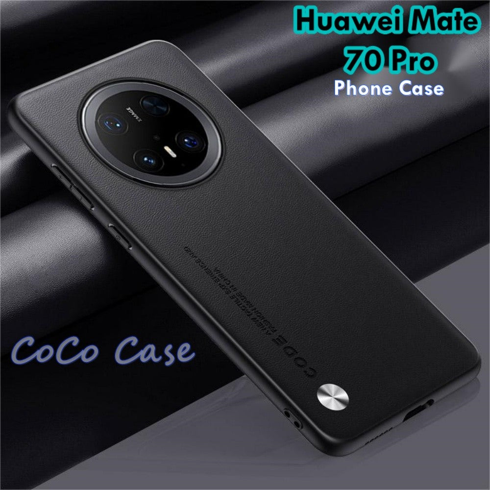 For Huawei Mate 70 Pro Cover Silicone Professional Full Case Classic Simple Solid Color Phone Case Cover sweatproof
