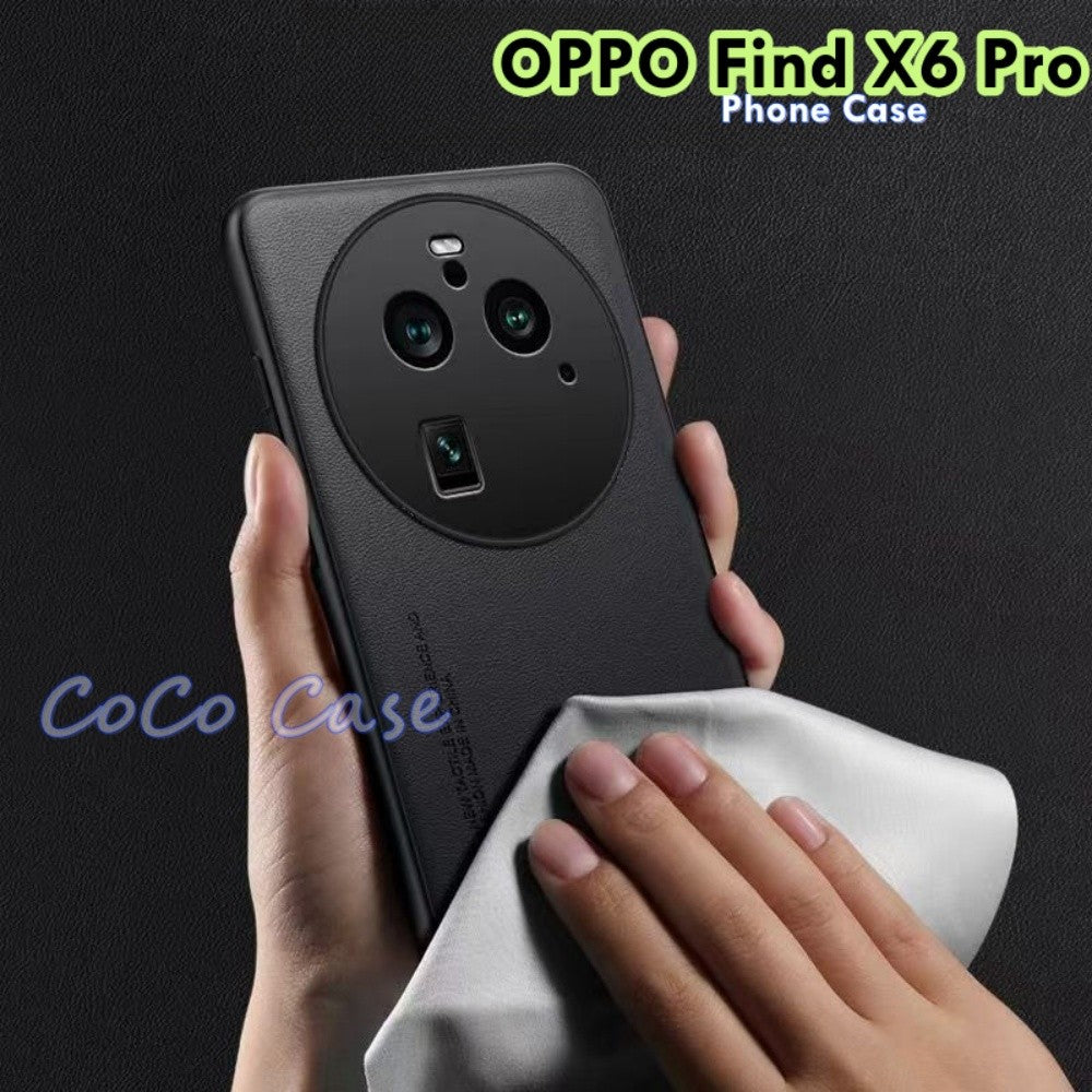 For OPPO Find X6 Pro Cover Silicone Professional Full Case Classic Simple Solid Color Phone Case Cover sweatproof