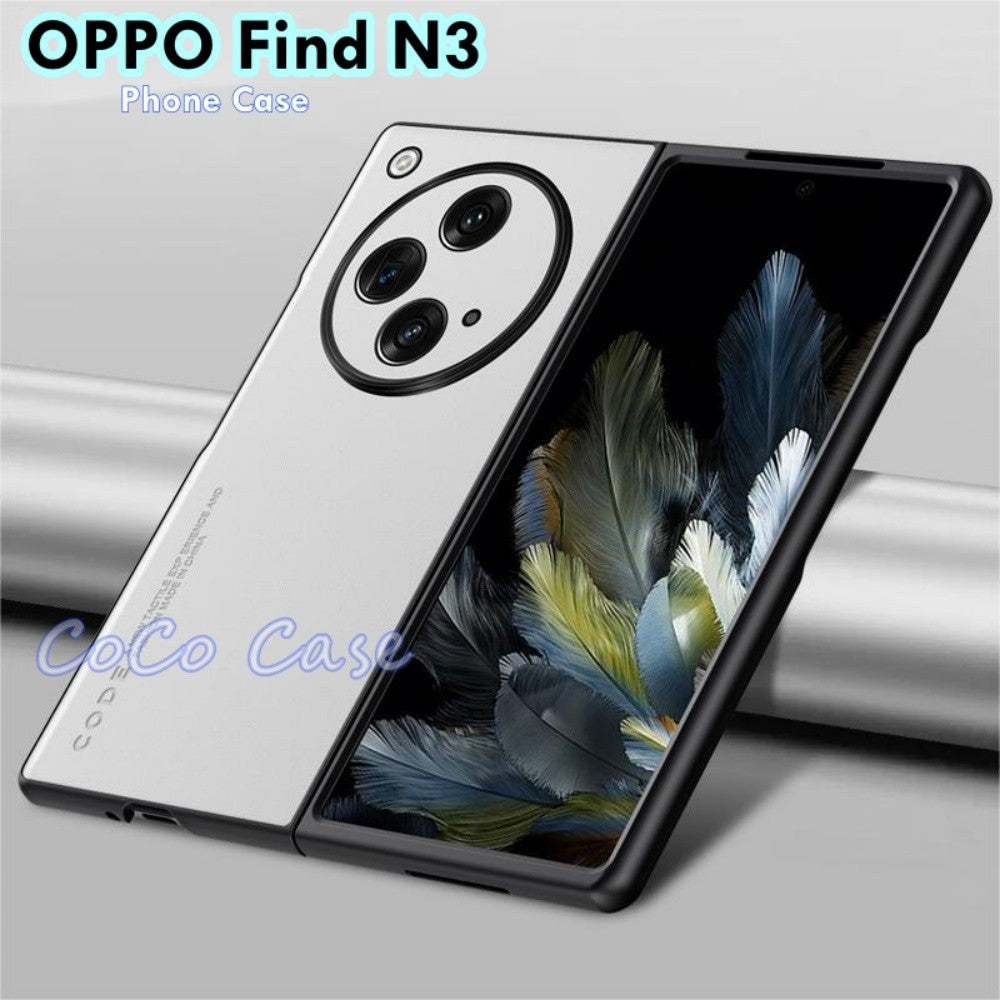 For OPPO Find N3 Cover Silicone Professional Full Case Classic Simple Solid Color Phone Case Cover sweatproof