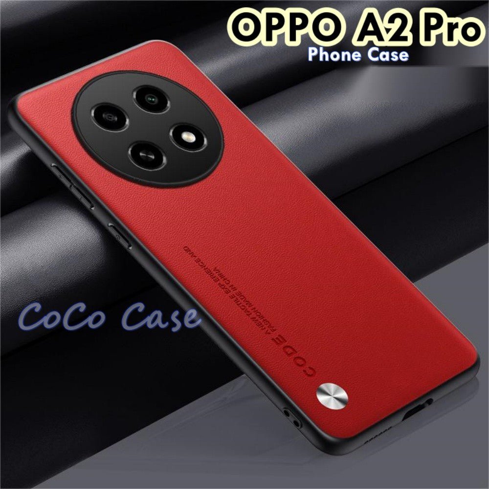 For OPPO A2 Pro Cover Silicone Professional Full Case Classic Simple Solid Color Phone Case Cover sweatproof