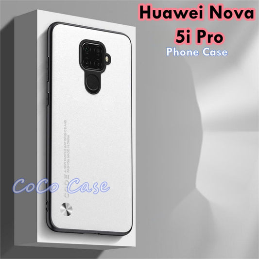 For Huawei Nova 5i Pro Cover Silicone Professional Full Case Classic Simple Solid Color Phone Case Cover sweatproofv