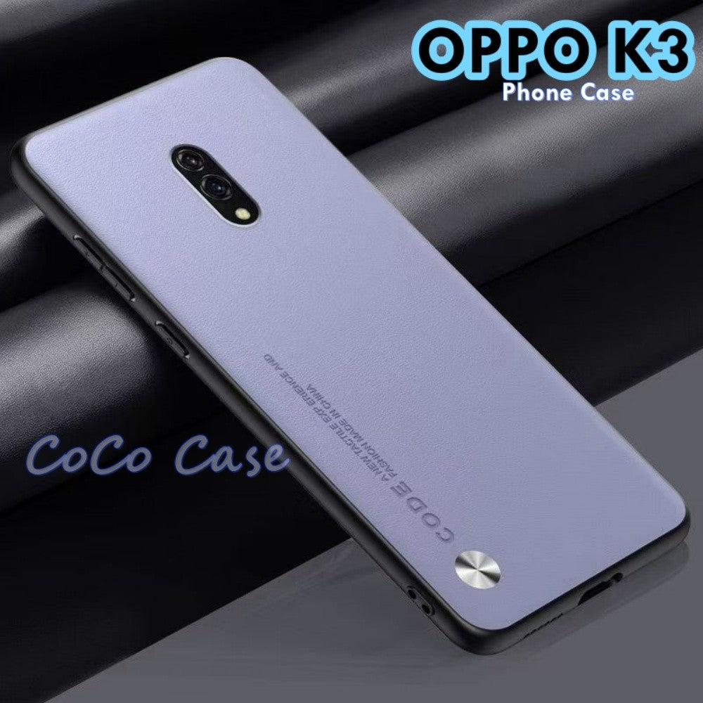 For OPPO K3 Cover Silicone Professional Full Case Classic Simple Solid Color Phone Case Cover sweatproof