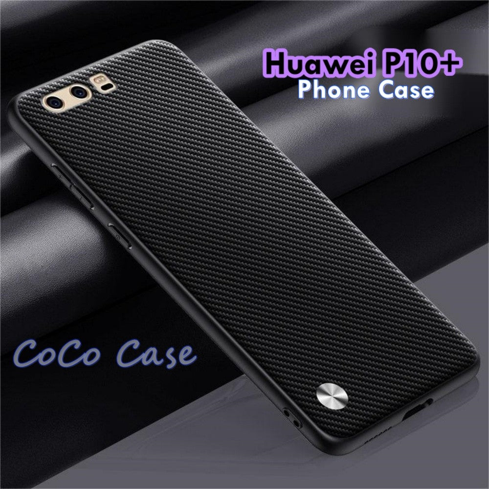 For Huawei P10+ Cover Silicone Professional Full Case Classic Simple Solid Color Phone Case Cover sweatproof