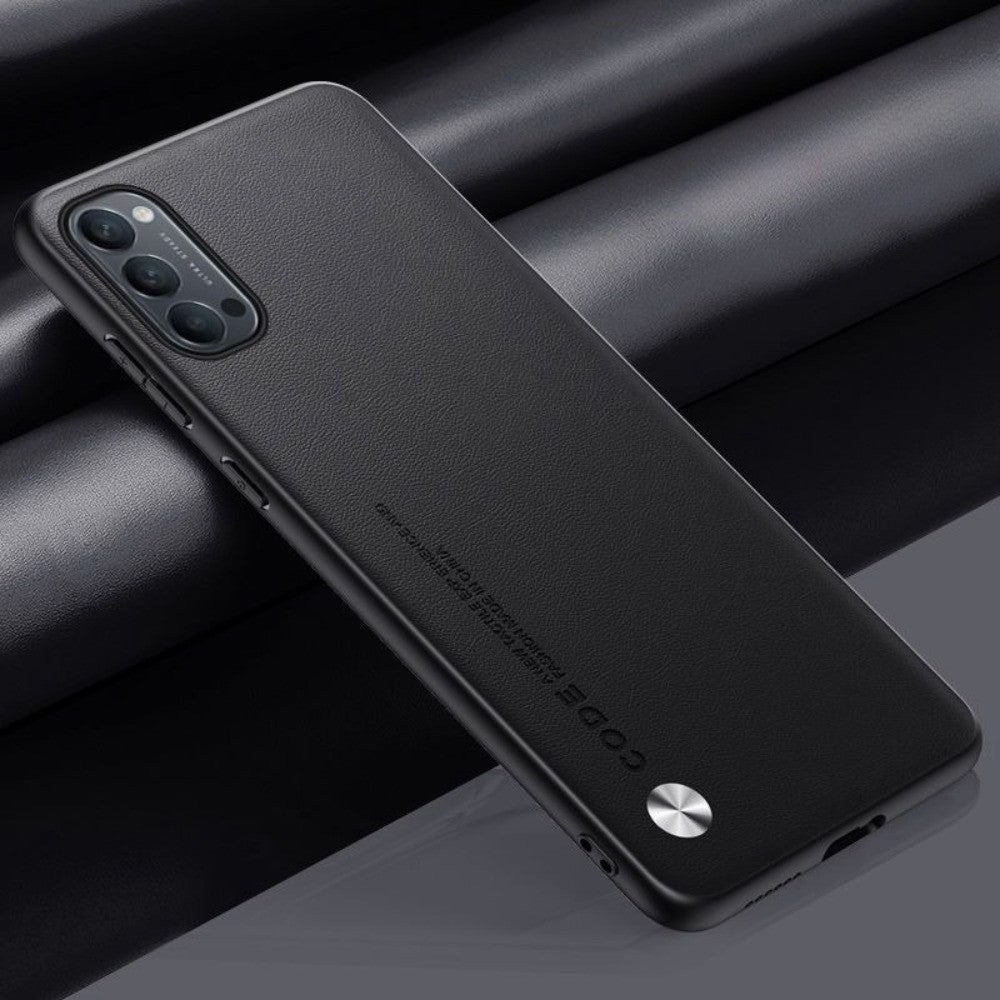 For OPPO Reno 4 4G Cover Silicone Professional Full Case Classic Simple Solid Color Phone Case Cover sweatproof