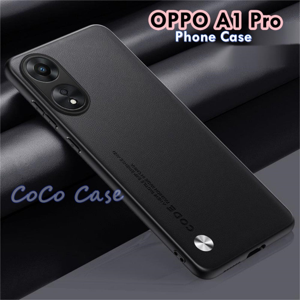 For OPPO A1 Pro Cover Silicone Professional Full Case Classic Simple Solid Color Phone Case Cover sweatproof