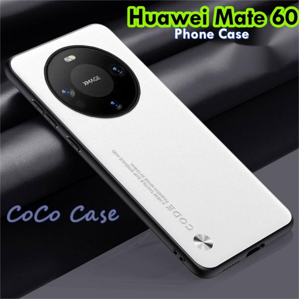 For Huawei Mate 60 Cover Silicone Professional Full Case Classic Simple Solid Color Phone Case Cover sweatproof