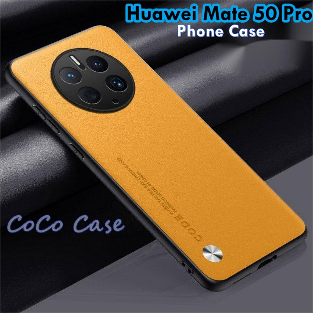 For Huawei Mate 50 Pro Cover Silicone Professional Full Case Classic Simple Solid Color Phone Case Cover sweatproof