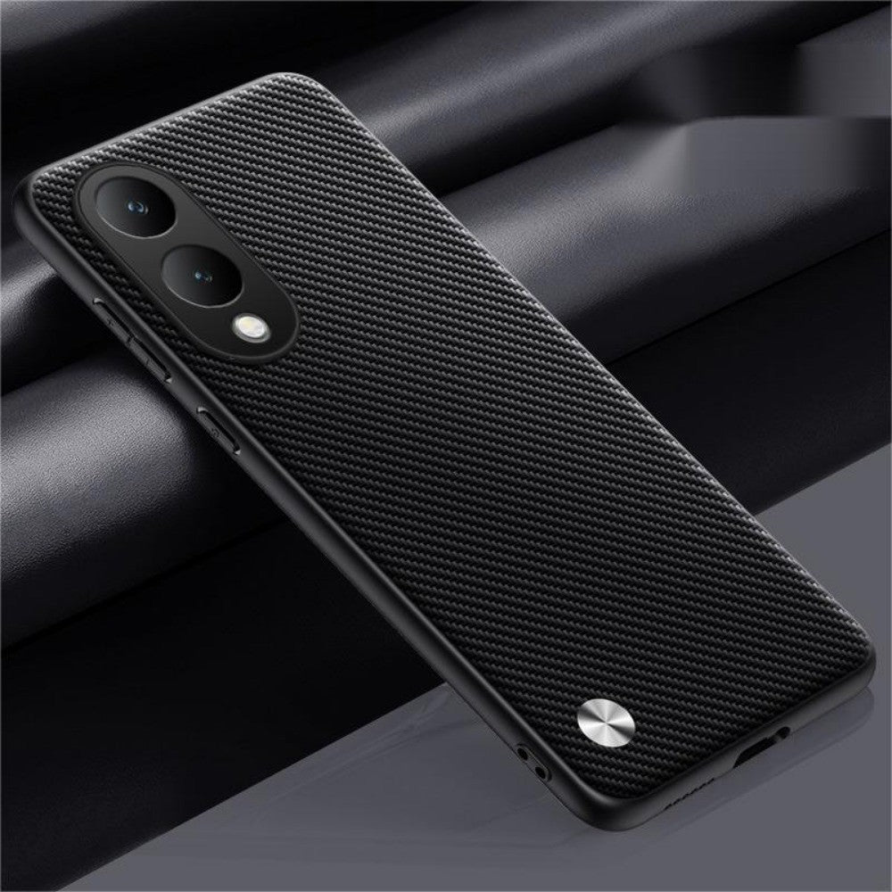 For VIVO Y17S Cover Silicone Professional Full Case Classic Simple Solid Color Phone Case Cover sweatproof