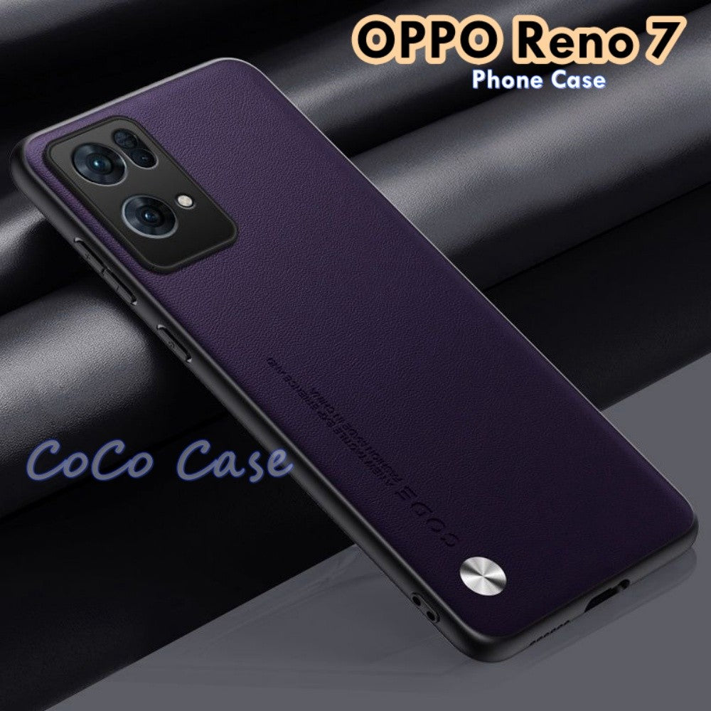 For OPPO Reno 7 Cover Silicone Professional Full Case Classic Simple Solid Color Phone Case Cover sweatproof