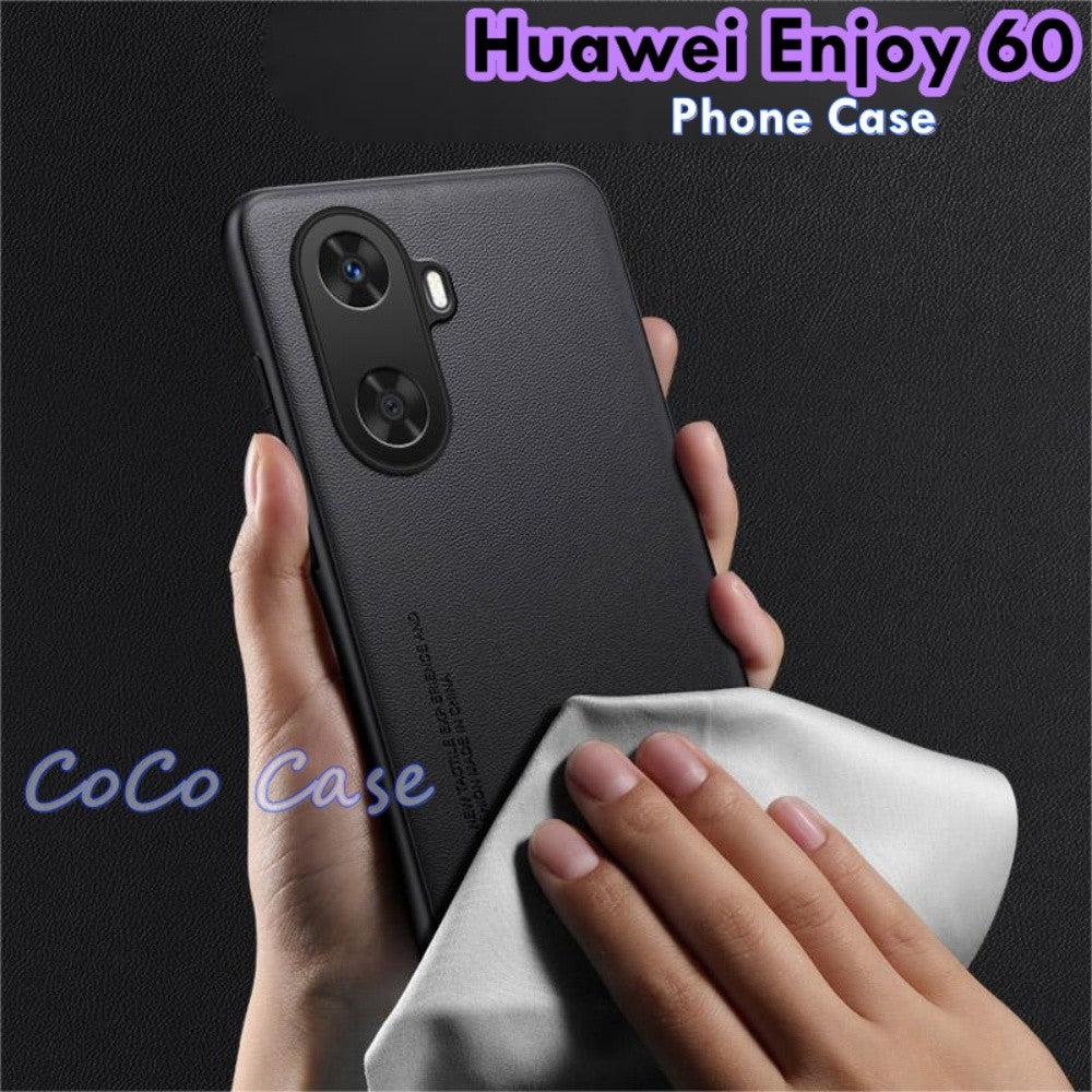 For Huawei Enjoy 60 Cover Silicone Professional Full Case Classic Simple Solid Color Phone Case Cover sweatproof