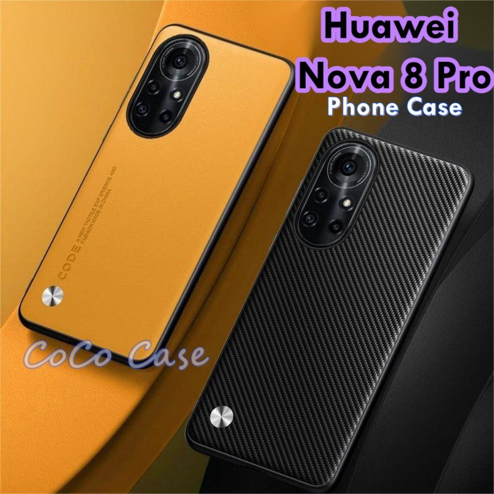 For Huawei Nova 8 Pro Cover Silicone Professional Full Case Classic Simple Solid Color Phone Case Cover sweatproof
