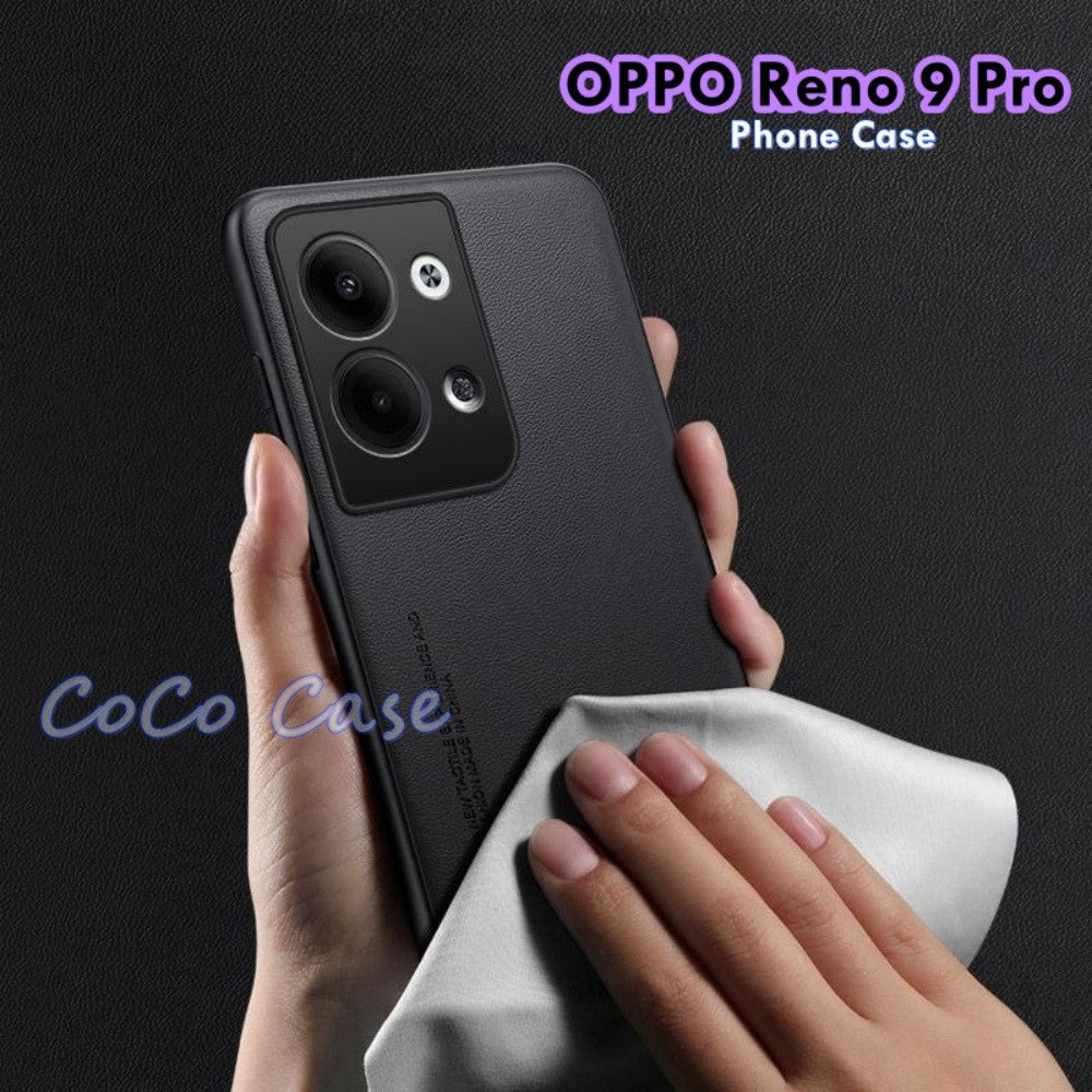 For OPPO Reno 9 Pro Cover Silicone Professional Full Case Classic Simple Solid Color Phone Case Cover sweatproof