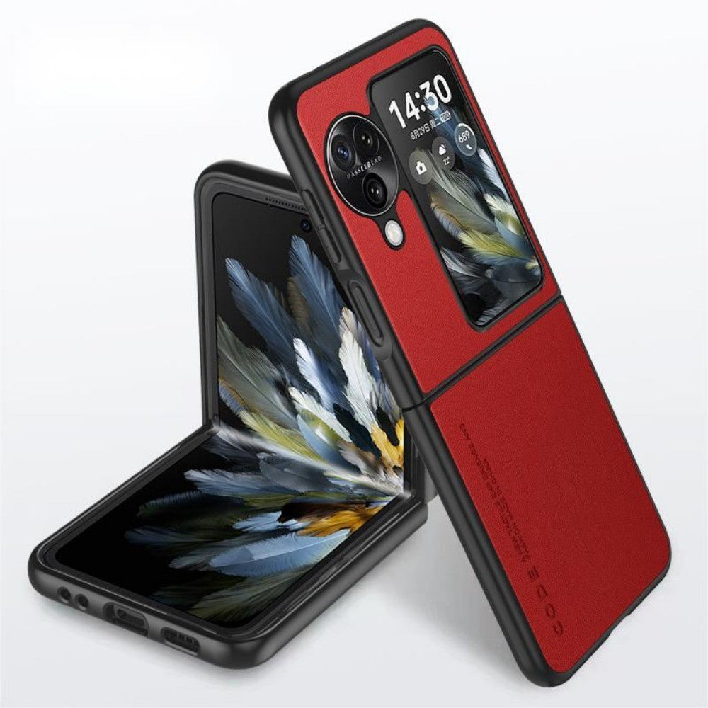 For OPPO Find N3 Flip Cover Silicone Professional Full Case Classic Simple Solid Color Phone Case Cover sweatproof