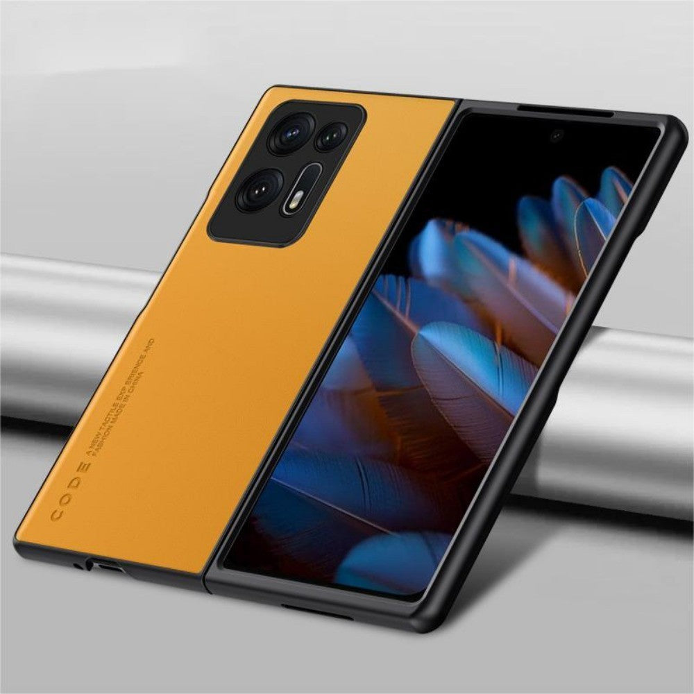 For OPPO Find N2 Cover Silicone Professional Full Case Classic Simple Solid Color Phone Case Cover sweatproof