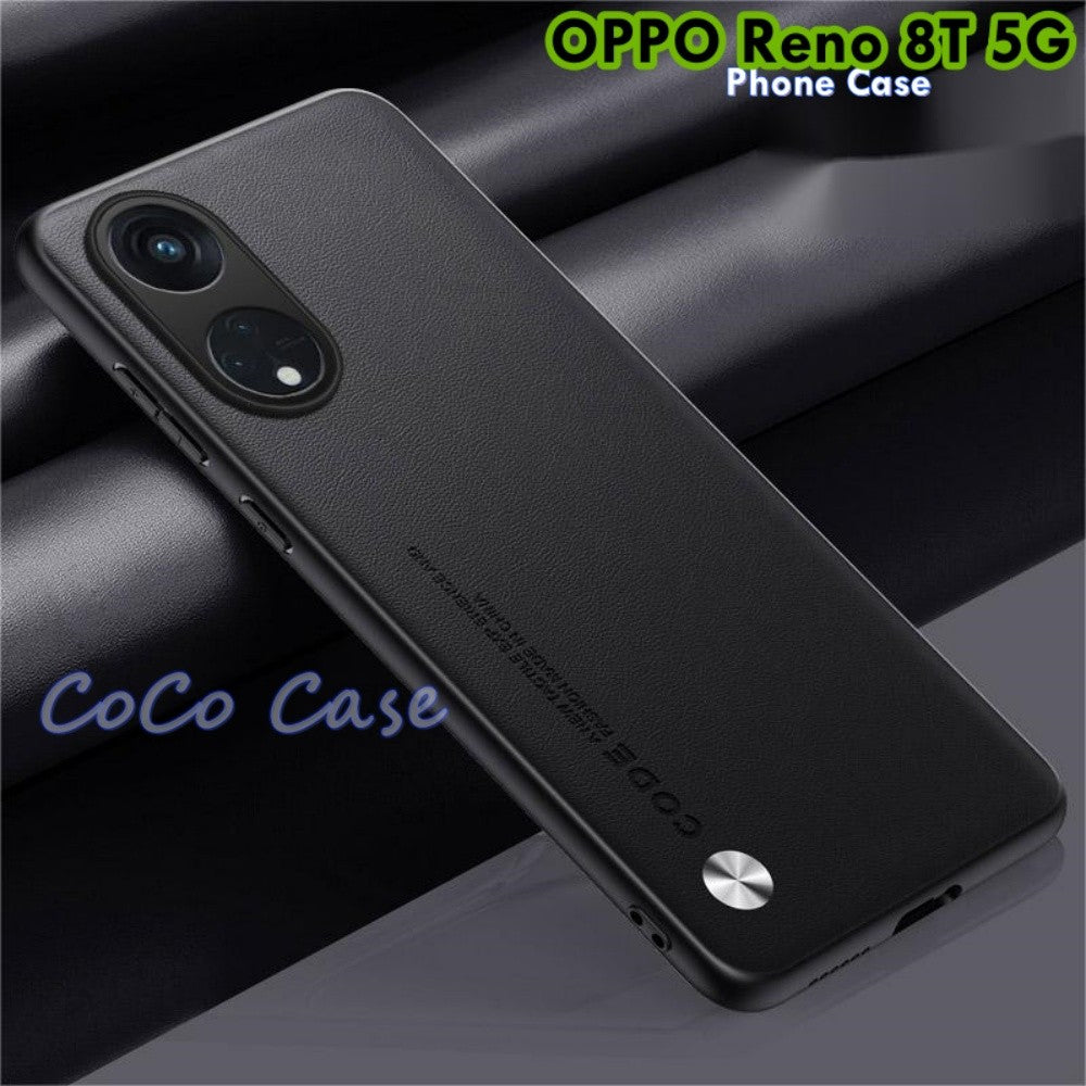 For OPPO Reno 8T 5G Cover Silicone Professional Full Case Classic Simple Solid Color Phone Case Cover sweatproof