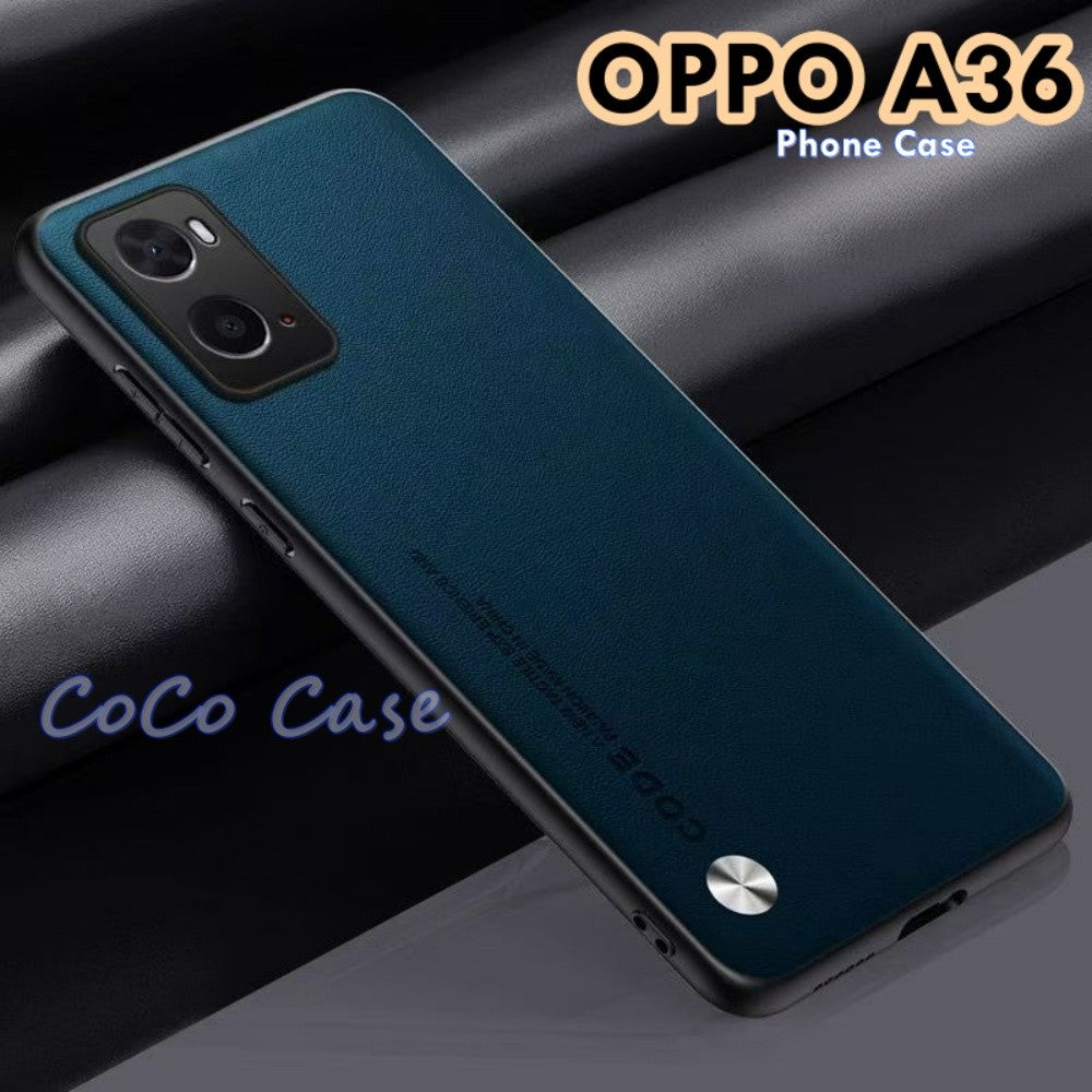 For OPPO A36 Cover Silicone Professional Full Case Classic Simple Solid Color Phone Case Cover sweatproof