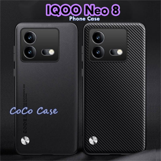 For IQOO Neo 8 Cover Silicone Professional Full Case Classic Simple Solid Color Phone Case Cover sweatproof