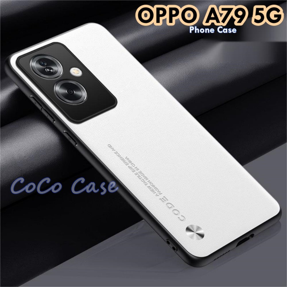 For OPPO A79 5G Cover Silicone Professional Full Case Classic Simple Solid Color Phone Case Cover sweatproof