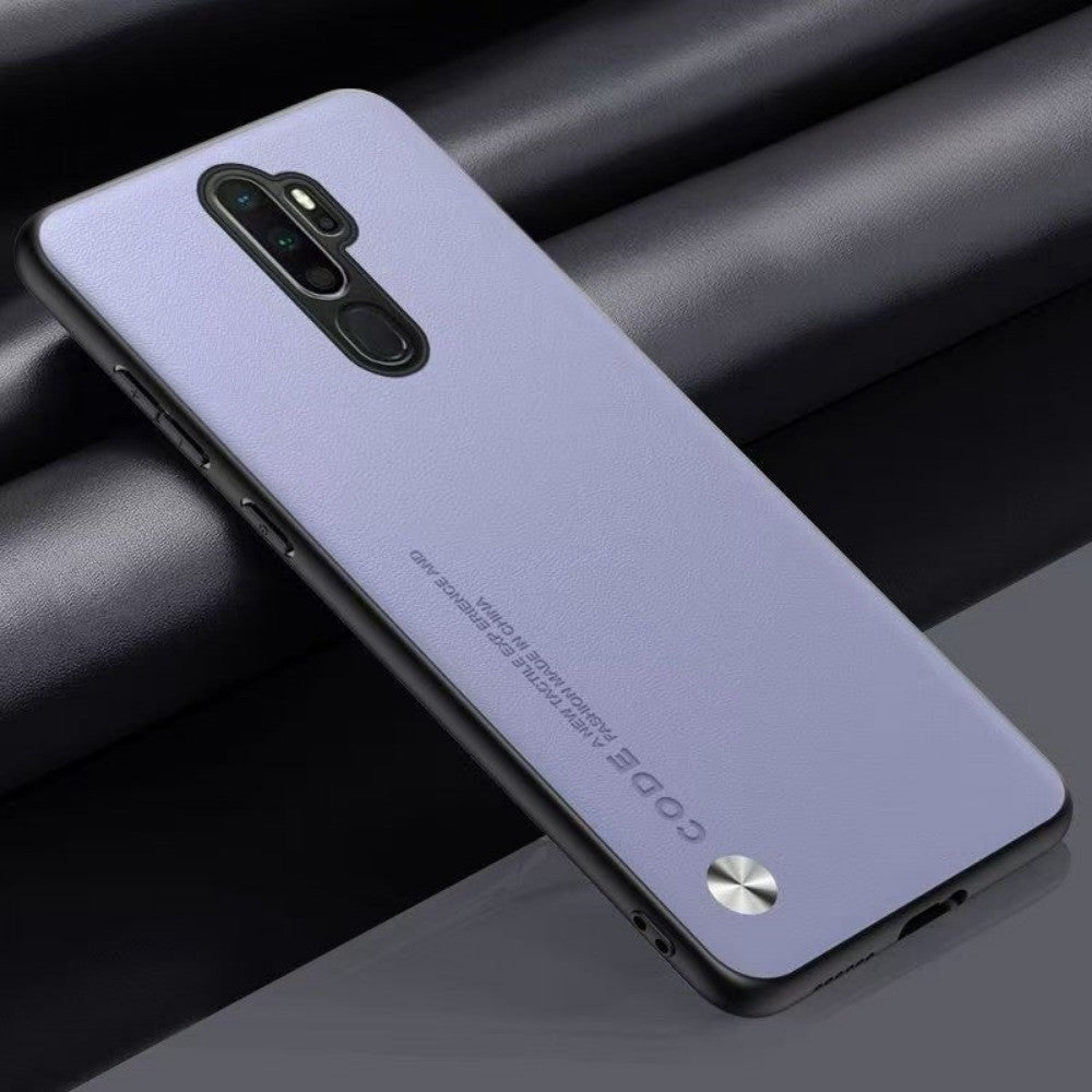For OPPO A9 2020 Cover Silicone Professional Full Case Classic Simple Solid Color Phone Case Cover sweatproof