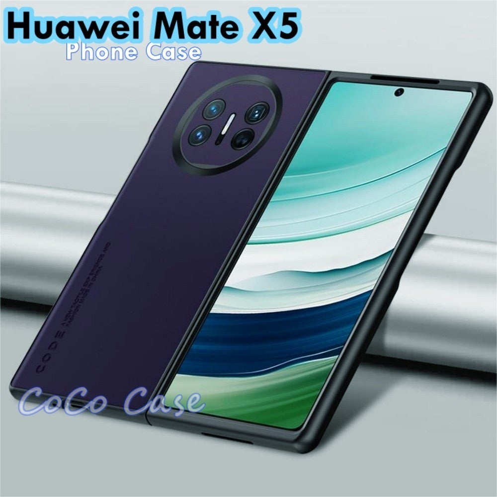 For Huawei Mate X5 Cover Silicone Professional Full Case Classic Simple Solid Color Phone Case Cover sweatproof
