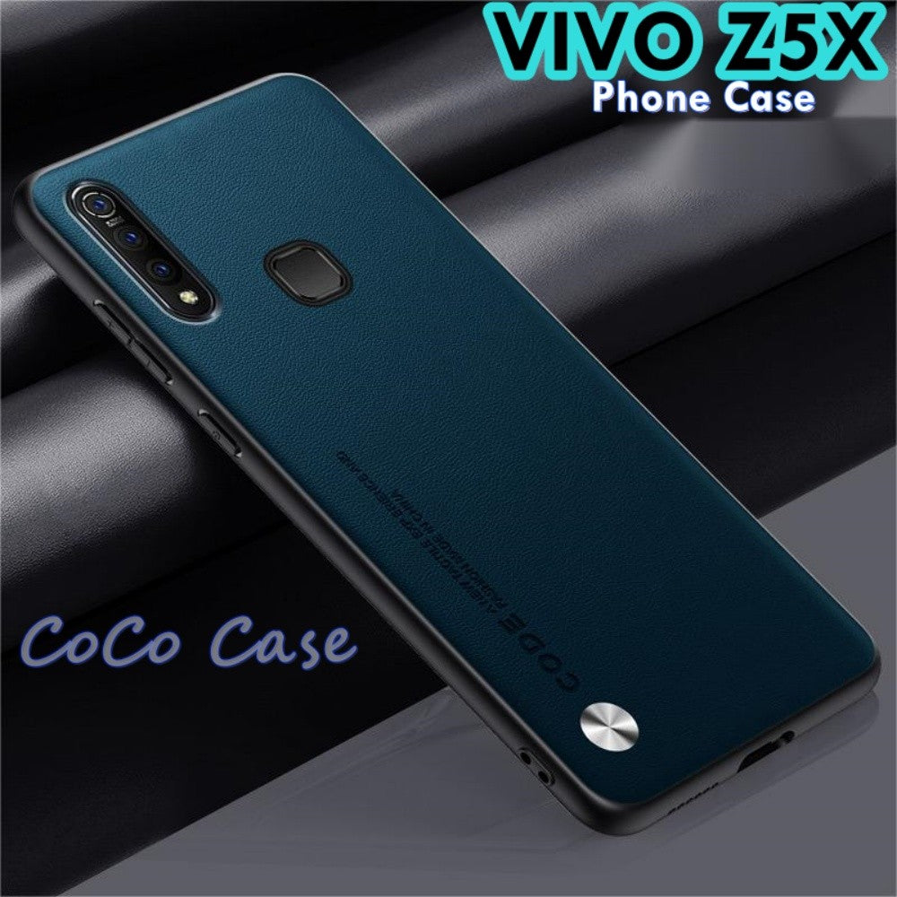 For VIVO Z5X Cover Silicone Professional Full Case Classic Simple Solid Color Phone Case Cover sweatproof