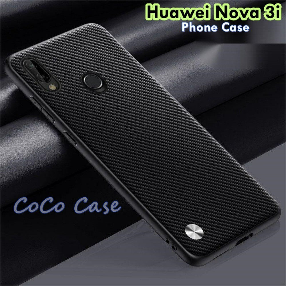 For Huawei Nova 3i Cover Silicone Professional Full Case Classic Simple Solid Color Phone Case Cover sweatproof