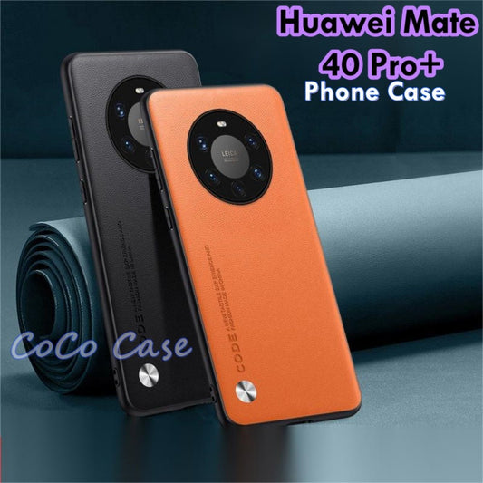 For Huawei Mate 40 Pro+ Cover Silicone Professional Full Case Classic Simple Solid Color Phone Case Cover sweatproof