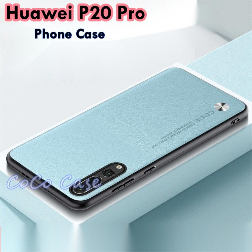 For Huawei P20 Pro Cover Silicone Professional Full Case Classic Simple Solid Color Phone Case Cover sweatproof