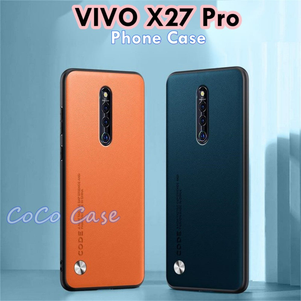 For VIVO X27 Pro Cover Silicone Professional Full Case Classic Simple Solid Color Phone Case Cover sweatproof