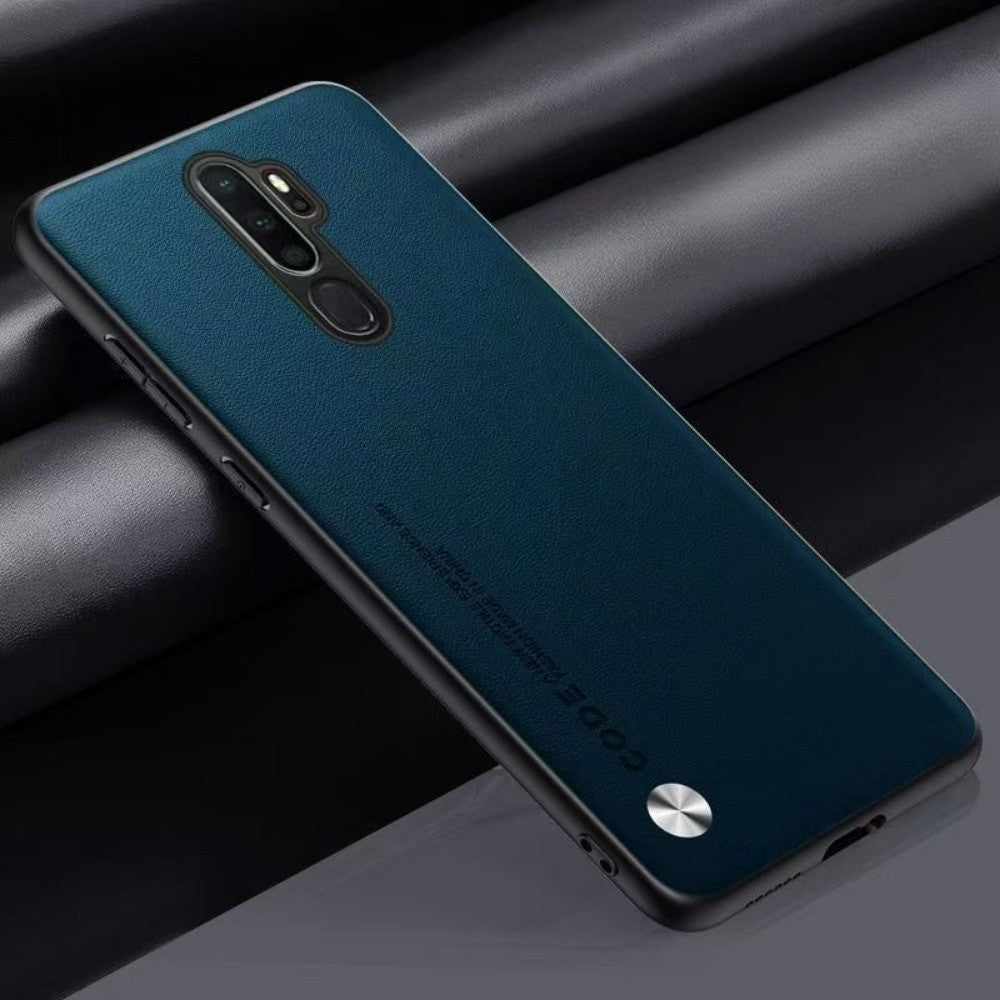 For OPPO A9 2020 Cover Silicone Professional Full Case Classic Simple Solid Color Phone Case Cover sweatproof