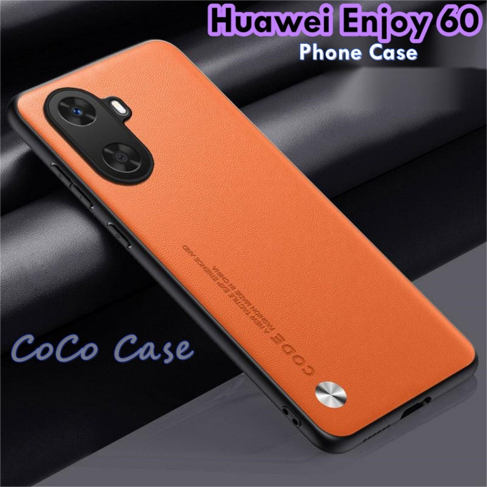 For Huawei Enjoy 60 Cover Silicone Professional Full Case Classic Simple Solid Color Phone Case Cover sweatproof