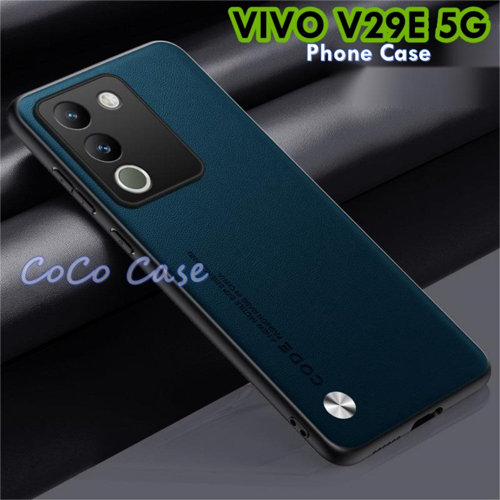 For VIVO V29E 5G Cover Silicone Professional Full Case Classic Simple Solid Color Phone Case Cover sweatproof
