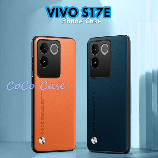 For VIVO S17E Cover Silicone Professional Full Case Classic Simple Solid Color Phone Case Cover sweatproof