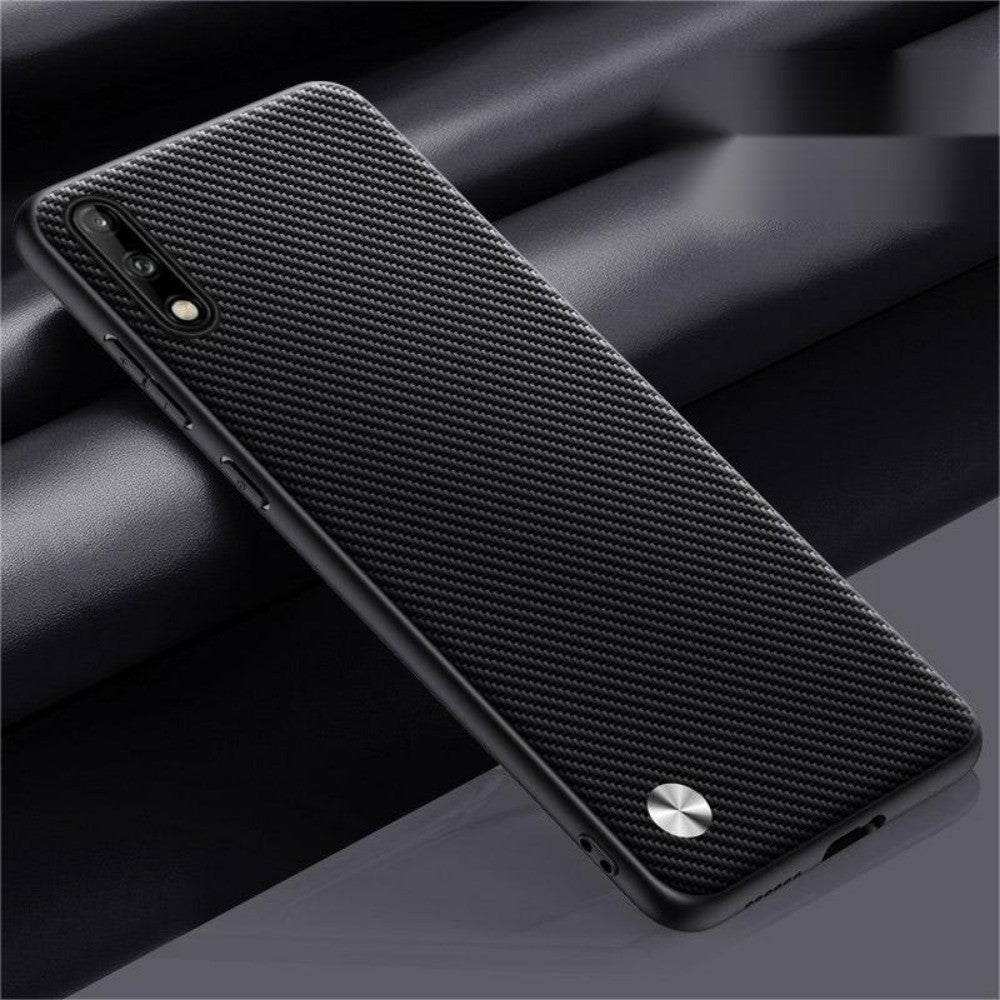 For Huawei Enjoy 10 Cover Silicone Professional Full Case Classic Simple Solid Color Phone Case Cover sweatproof